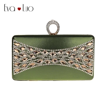 

A055 DHL Fast Shipping Crystal Diamond Ring Diamond Crystal Evening Bags Clutch Bag Hot Styling Day Clutches Lady Wedding bag