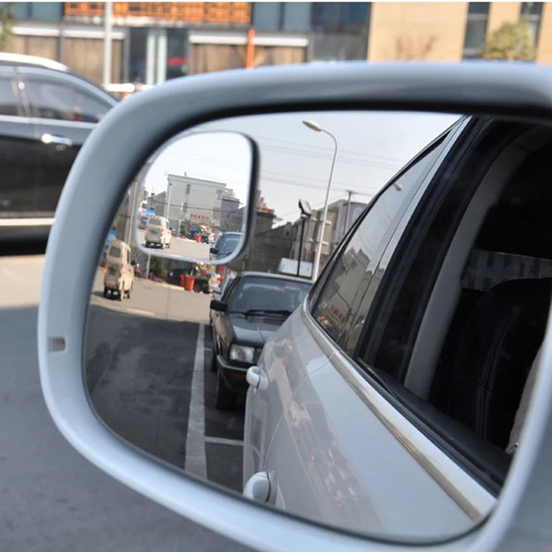 

Car Rearview Mirror Safety Blind Spot Mirror 360 Degree Adjustable Wide Angle