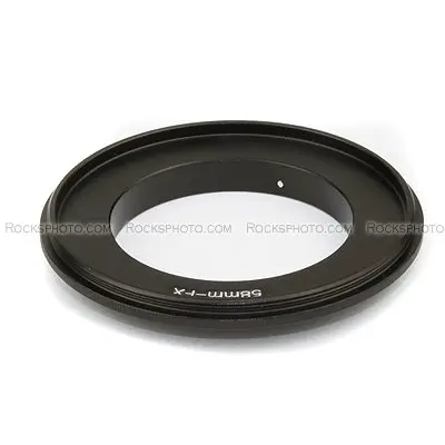 Кольцо адаптер для объектива камеры Pixco 58 мм Fujifilm X|lens reverse adapter|macro lens adapterreverse adapter |