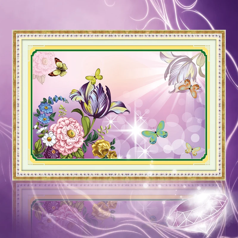 5D diamond square DIY painting paste embroidery stitch series Wudie |