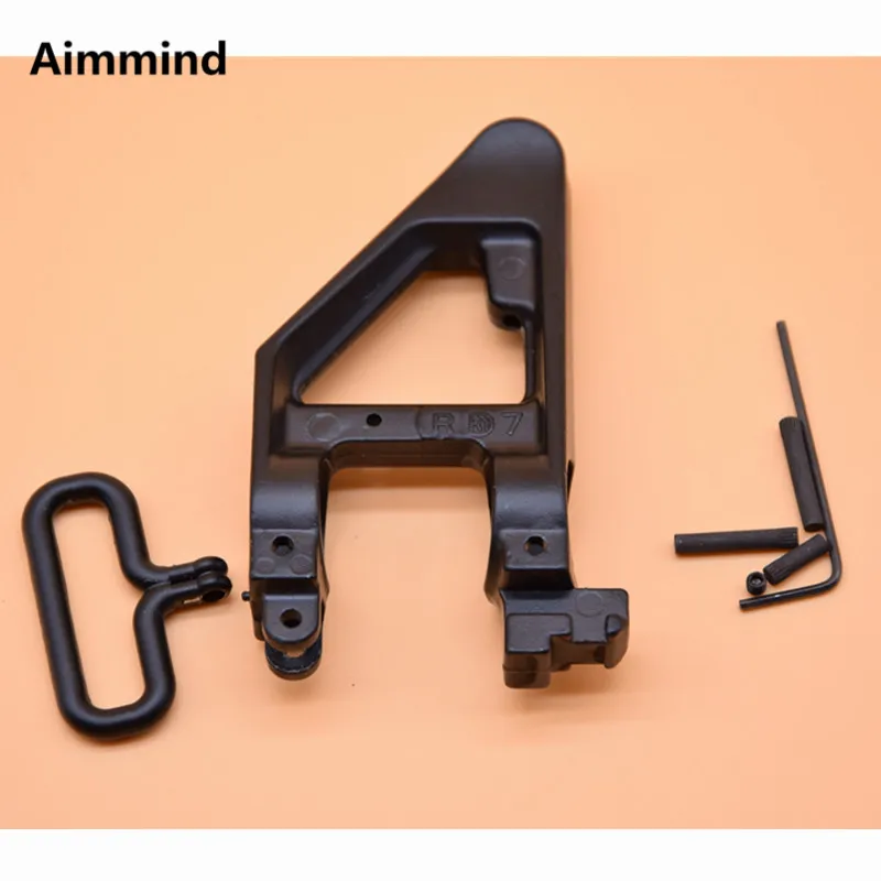 Tactical Iron sight Metal Triangle Front Sight For M Series Airsoft AEG | Спорт и развлечения