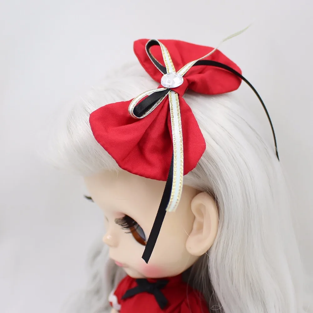 Bernie – Premio Custom Neo Blythe Bambola con capelli argentati, pelle bianca e viso carino e lucente 4