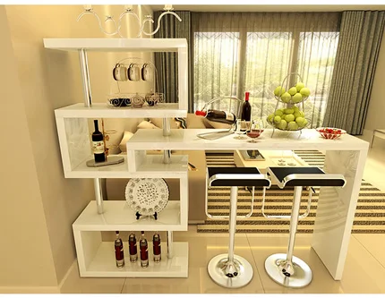 Moderne minimalistischen bar tisch home wohnzimmer einfache bar tisch wein schrank esstisch ecke computer schreibtisch wand kleine bar