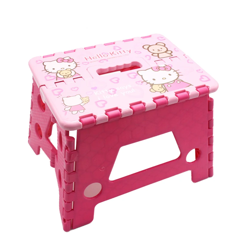 

Camping And Fishing Garden Stool Hello Kitty Cartoon Folding Stool Outdoor Home Children Portable Stool Chair Loading 200KG