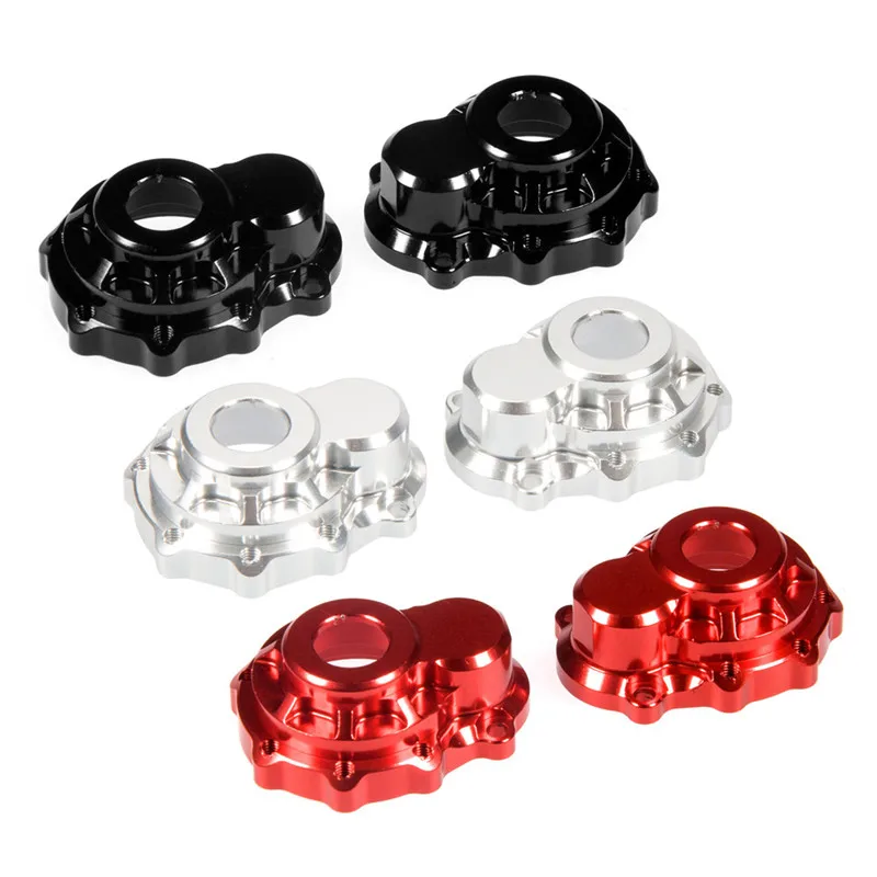 

Hot Racing Aluminum Knuckle Portal Cover Front/Rear Wheel Hub Case Carrier Outter Shell For 1/10 Traxxas TRX-4 TRX4 RC Car