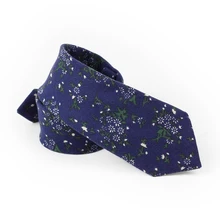 6 см модные мужские повседневные Мультяшные цветы узкий галстук Классические милые вечерние свадебные галстуки