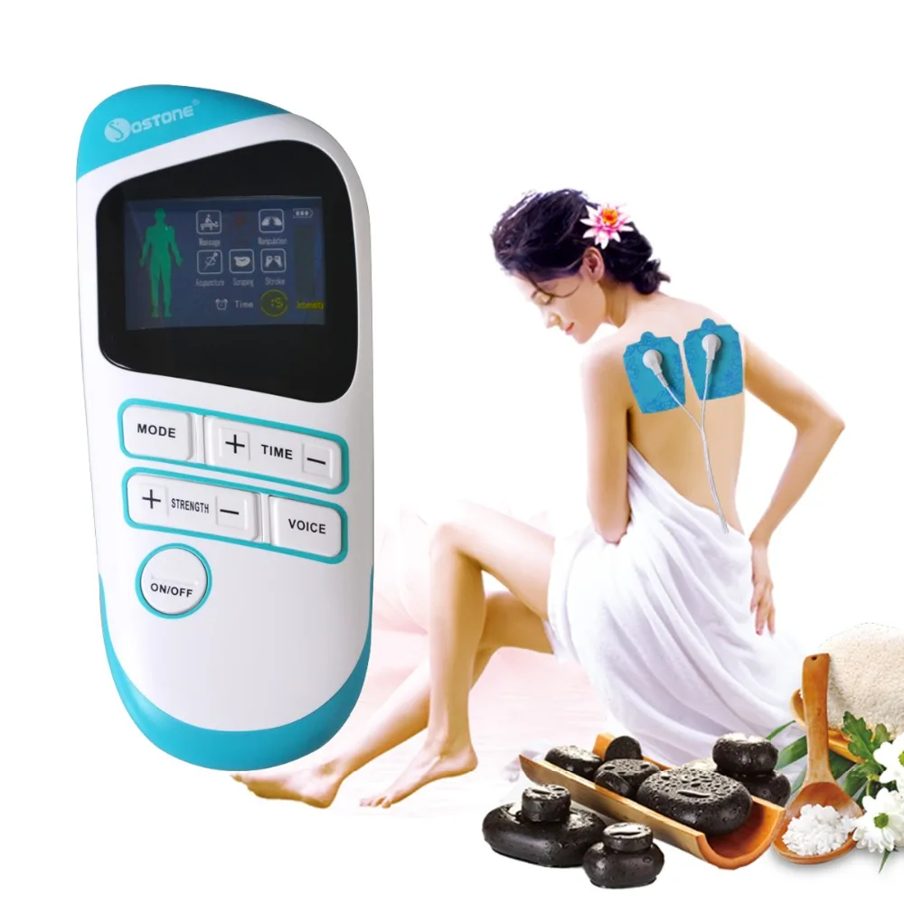 Voice Smart Massager New Style Massage Patch Hand Control  For Muscle Pain Relief Pressure Happy Body And Mind Health Massagers