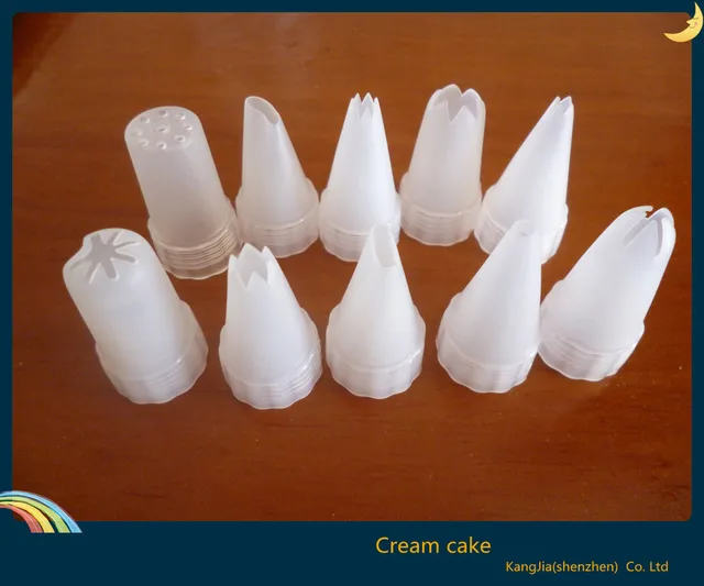 Hot New 10pcs Different Cake Flower Mouth Piping Nozzles Pastry Icing Tips Hot New 10pcs Different Cake Flower Mouth Piping Nozzles Pastry Icing Tips