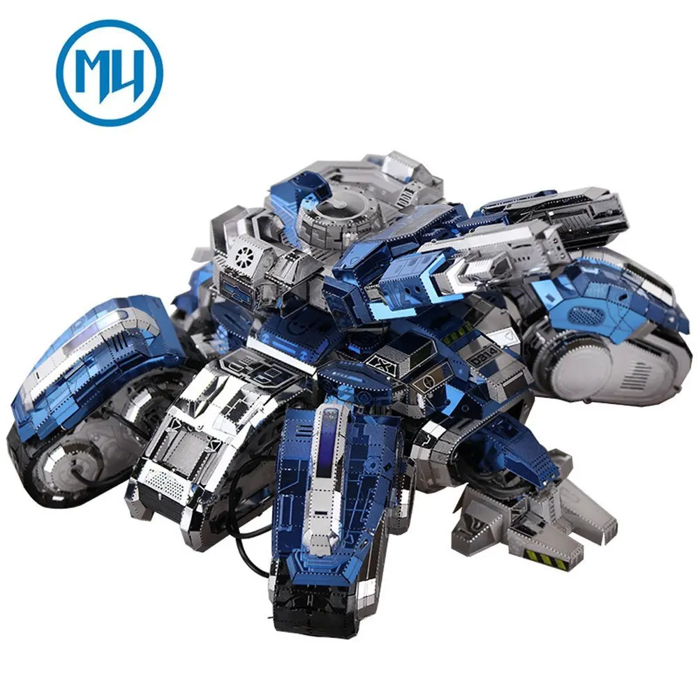 

2017 MU 3D Metal Assembling Puzzle Siege Edition Tank Model YM-N025-D DIY 3D Laser Cut Assemble Jigsaw Toys