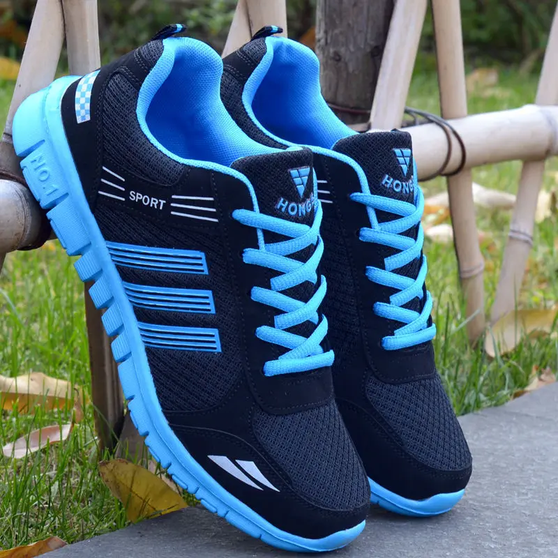 

Spring and summer men's net shoes breathable light Korean version of the trend