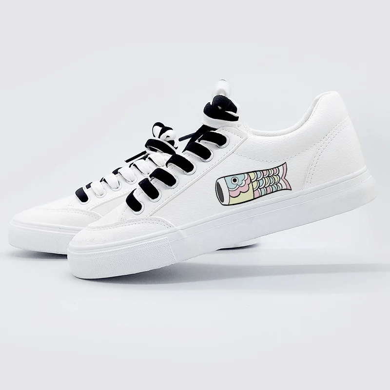 

Hot Girl Casual Students Shoes Sneakers 2019 New White Canvas Shoes Female Spring Summer Breathable Students Walking Shoes Women