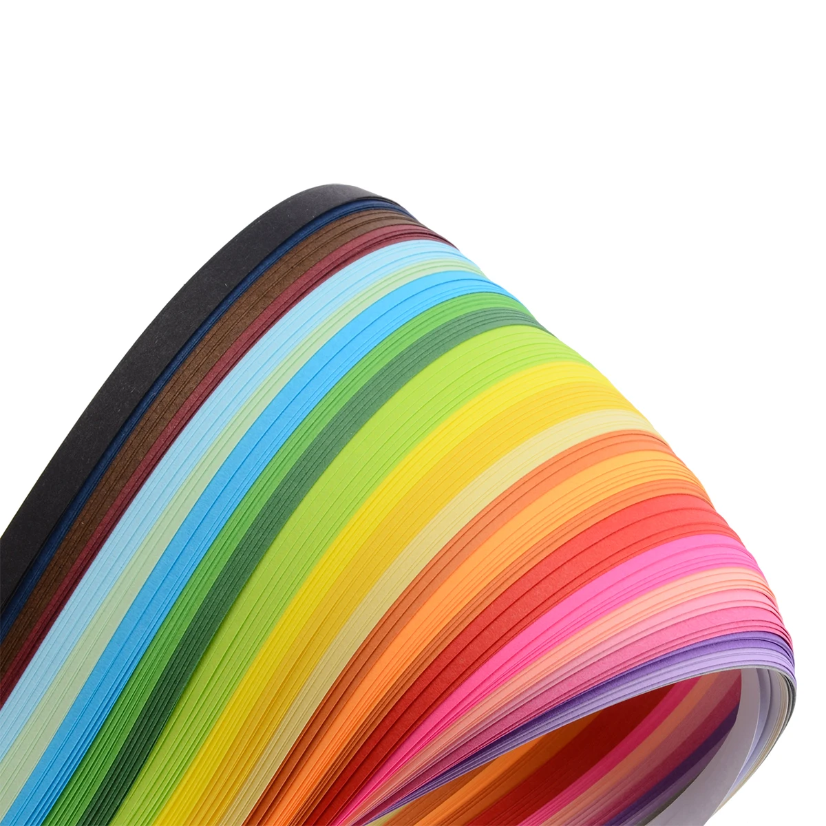 2 Sizes 160 Strips Paper Quilling Rolling Tool Colorful 5mmx540mm/3mmx390mm For Papercraft DIY Craft
