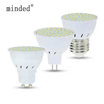 

GU10 Led Bulb E27 Led Lamp 220V MR16 Spot Light Bulb LED Corn Bulb MR16 Spotlight Lamp Led Bombillas 2835 4W 6W 8W Ampoule