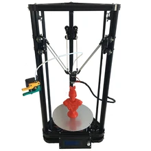 Высокая точность полностью металлический extrder K200 коссель delta DIY 3D printer_injection пластиковые parts_Z зонда и тепла кровать дополнительно