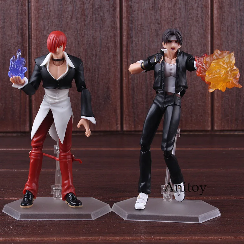 Король бойцов 98 конечный матч Figma SP-094 Кио Кусанаги/Figma SP-095 Iori Yagami ПВХ Фигурки Коллекционная модель игрушки