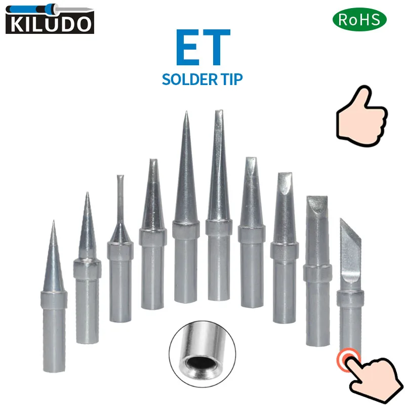 KILUDO 10 шт. устьевая паяльная станция WES51 WESD51 PES51 для ETS ETL ETKN ETT ETU | Инструменты