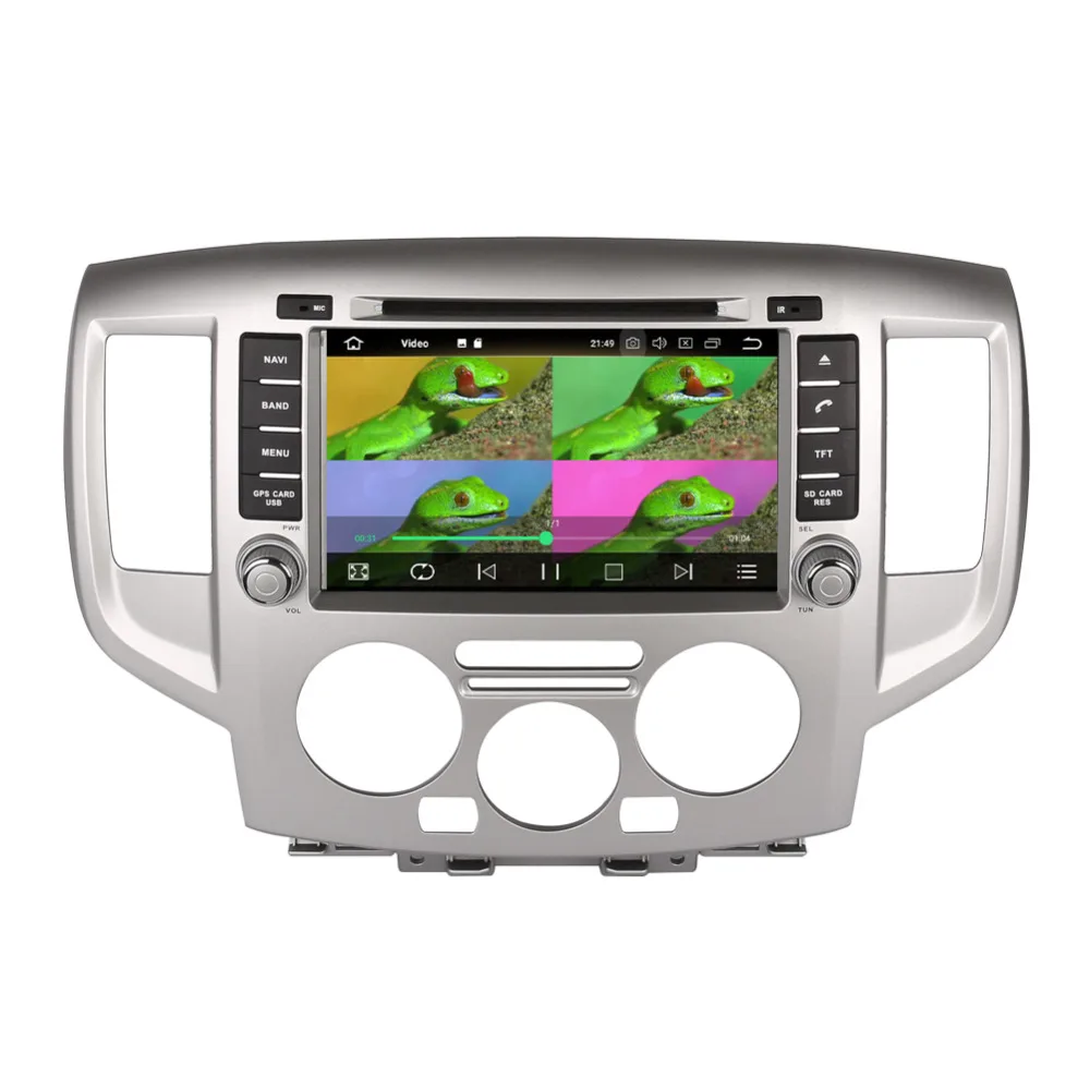 8 дюймов Android 8,0 Octa Core 4 Гб+ 32 ГБ автомобильные ПК GPS Радио стерео с Bluetooth для Nissan NV200 2009-Автомагнитола WI-FI DAB