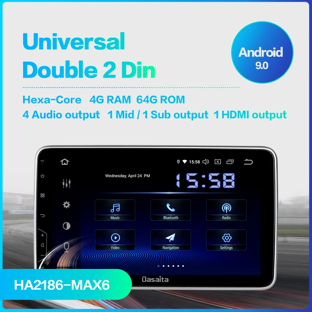 Dasaita 2 Din Radio 10,2 \ Dasaita 2 Din Radio 10,2 \