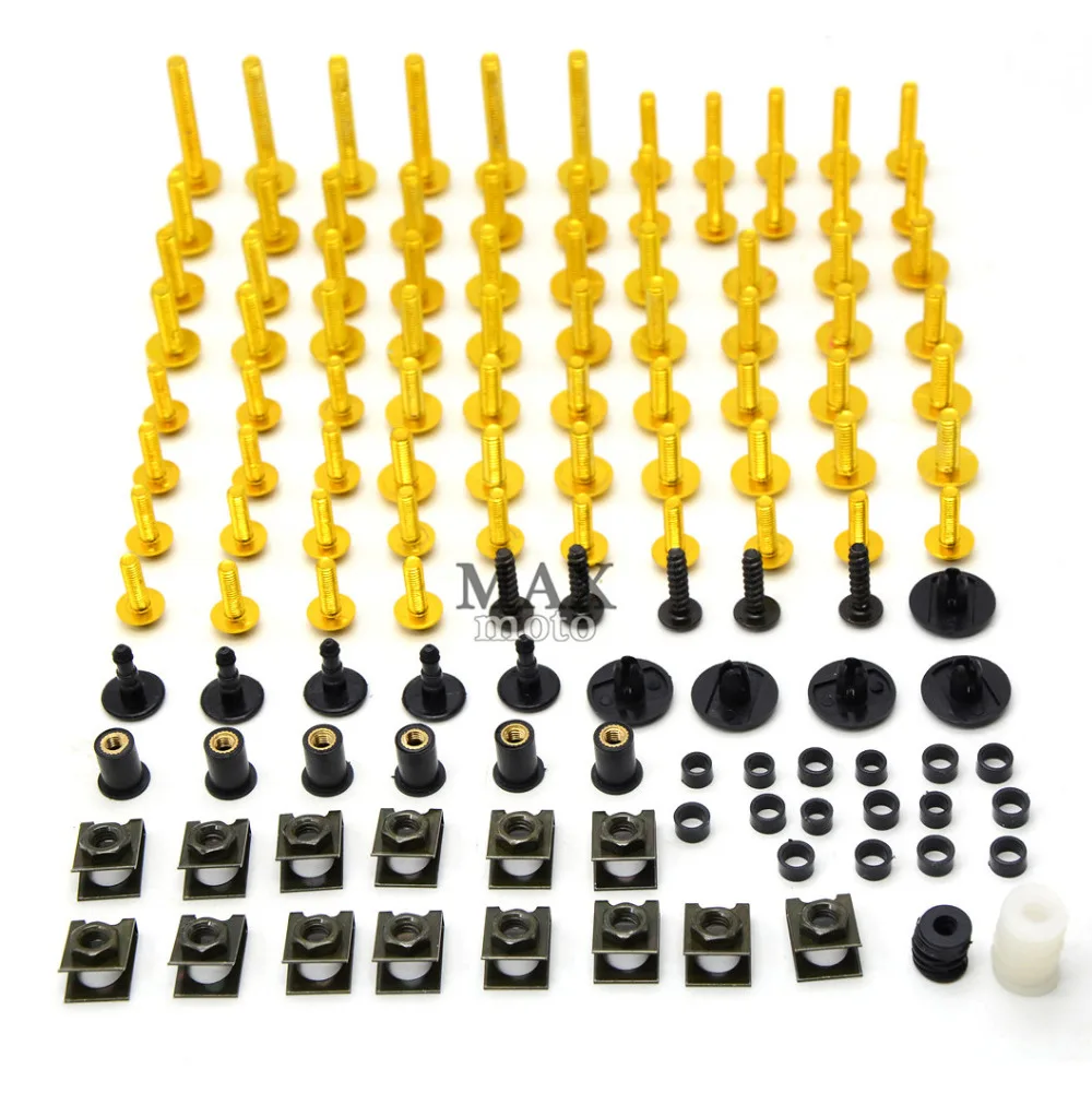 

Motorcycle Accessories 7colors Fairing Bolts Screw Aluminum for ducadi 848 1098 1198 1199 1300