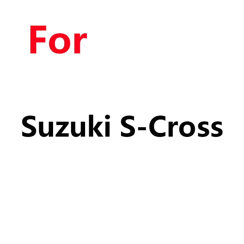 Cawanerl Авто Крышка Анти УФ Солнце Снег дождь устойчивая Крышка для Suzuki Alto S-Cross Alivio SX4 Grand Vitara APV почитайте Forenza - Название цвета: For Suzuki Scross