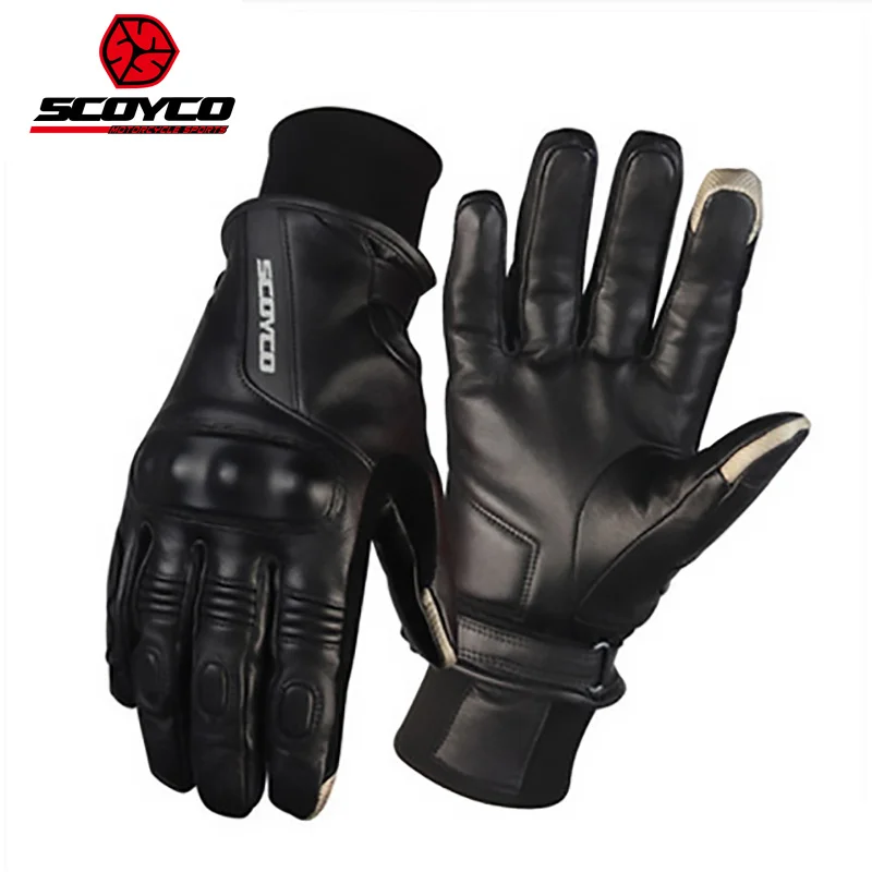 2017 New SCOYCO touch screen motorcycle riding gloves MC31 waterproof