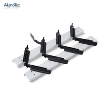 Aluno SF-300 4 дюймов клипса 5 лезвий 469 мм серебро цвет стекло жалюзи оконные рамы