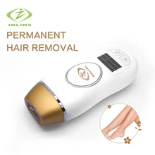 Фирменная Новинка inlins депилятор Лазерная 400000 вспышек ipl удаления волос фотоэпиляторы Электрический лазерной депиляции постоянный эпилятор