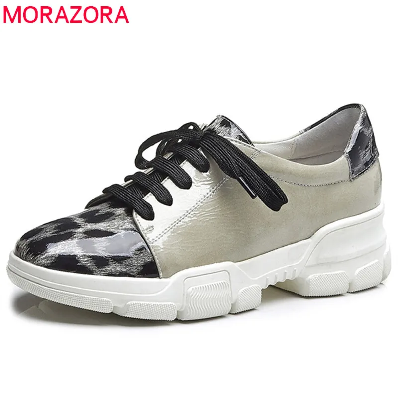 leopard casual sneakers