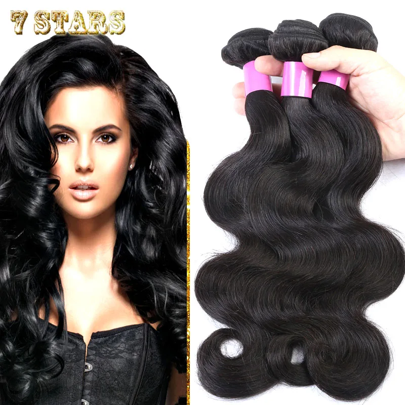 Buy Brazilian Body Wave Human Hair Weave Extensions 6A