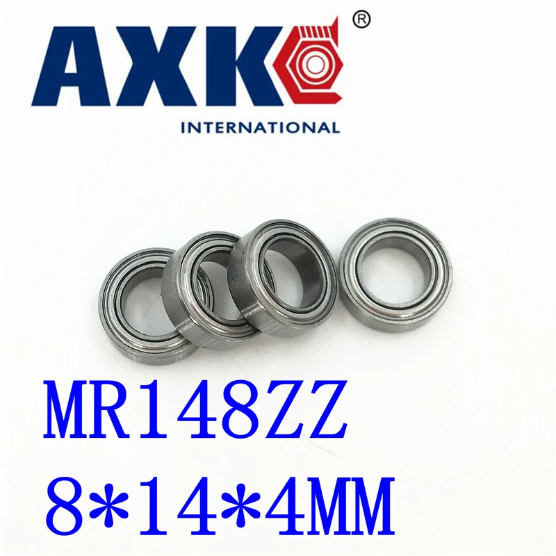 Axk 10 шт. Mr148zz Abec-5 8x14x4 мм Глубокие шаровые подшипники Mr148/L-1480 Zz