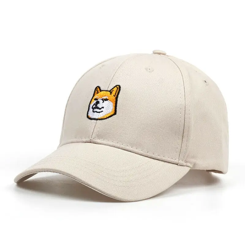

Printed HUSKY Dog Baseball Cap Sun Hat Snapback Hip Hop Gift Summer Friend Siberian