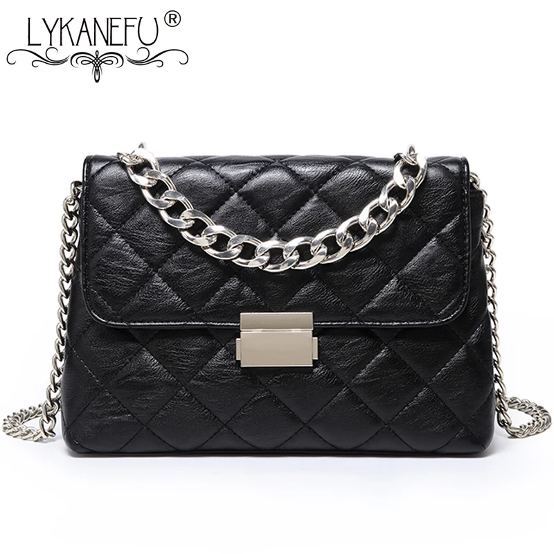 

LYKANEFU Luxury Handbags Women Bag High Quality PU Leather Women Messenger Bags Designer Lady Purse Shoulder Cross body Bag Sac