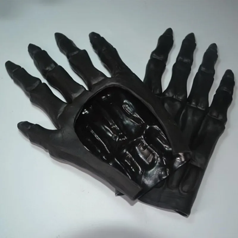 

Scary Devil Skeleton Gloves Magic Gloves Kids Adults Stage Performance Cosplay Props Party Decoration Christmas Halloween