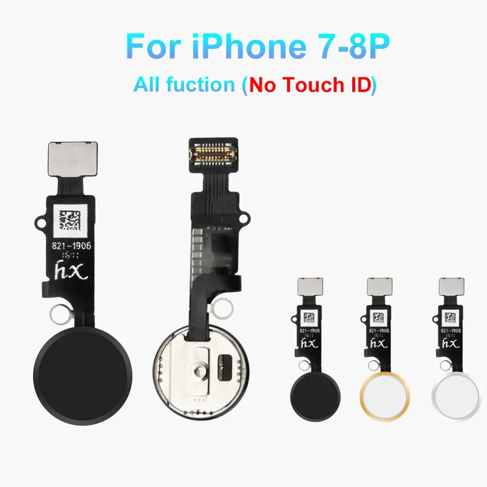 Для iPhone 7 7plus 8 Plus универсальная домашняя кнопка гибкий кабель в сборе с функцией
