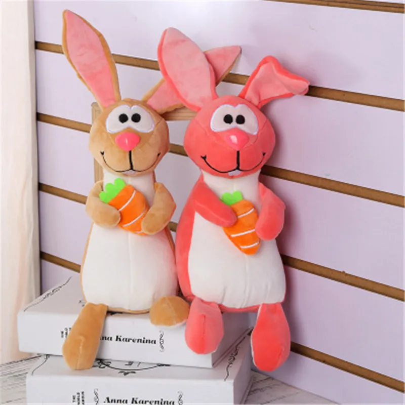 Плюшевая Мягкая Кукла Kawaii rabbit 30 см забавные игрушки для детей подарок на день