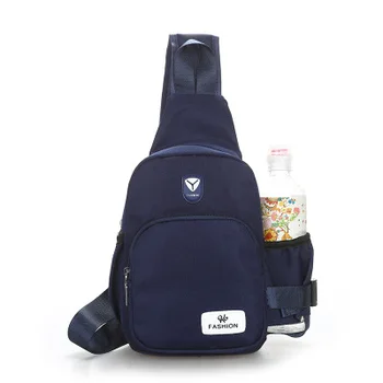 

All-match Women Travel Chest Packs!Fashion Lady riding chest pockets Nylon Top Unisex Small Solid Casual Shopping Riding Handbag