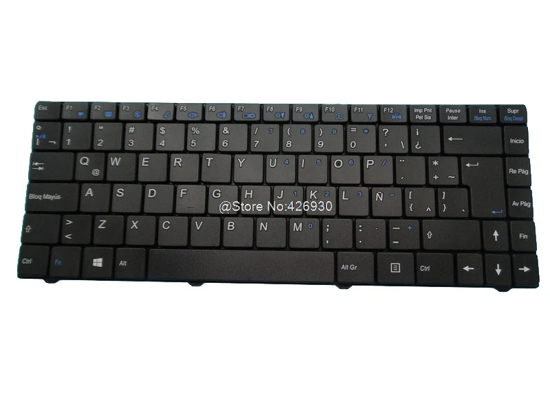 Клавиатура для ноутбука CLEVO W840 MP-07G36LA-4307W 6-80-W84T0-162-1Z Латинская Америка LA |