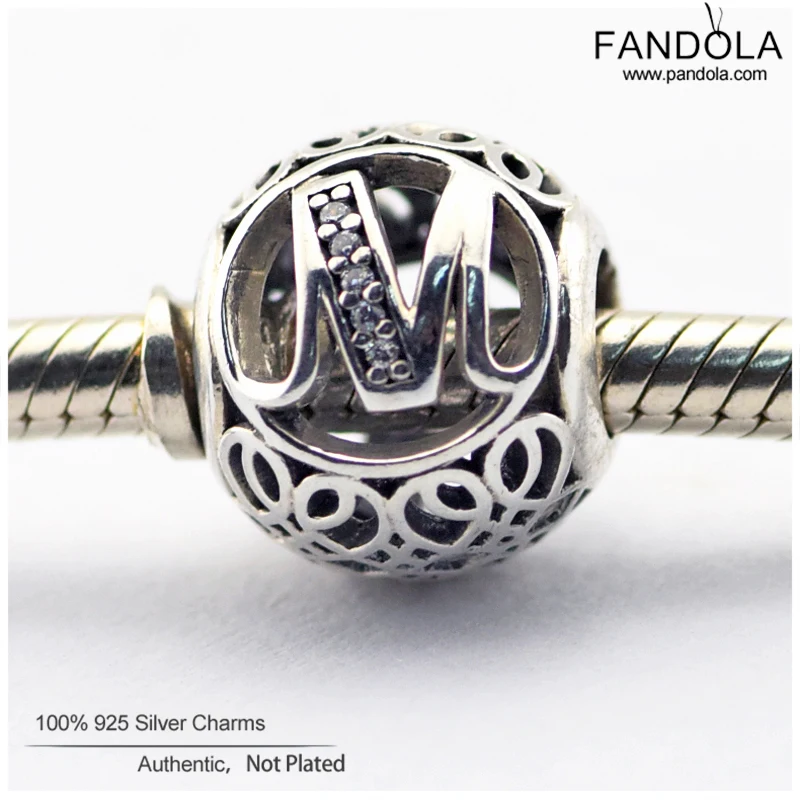 Letter Charm Beads For Jewelry Making 