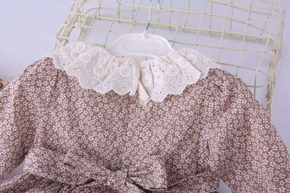 Y18414316 Осенняя блузка для девочек, блузки для девочек, топы, модная рубашка одежда для маленьких девочек детская одежда с длинными рукавами