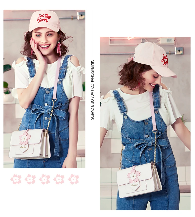Just star women leather shoulder bag 3-2