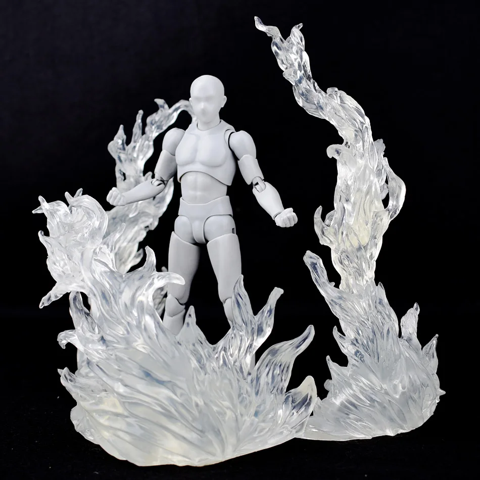 Tamashii Effect ударное пламя игрушки Fix Play Arts фигурка Figma Bandai Gundam Naruto Dragon Ball Kamen Rider|kamen