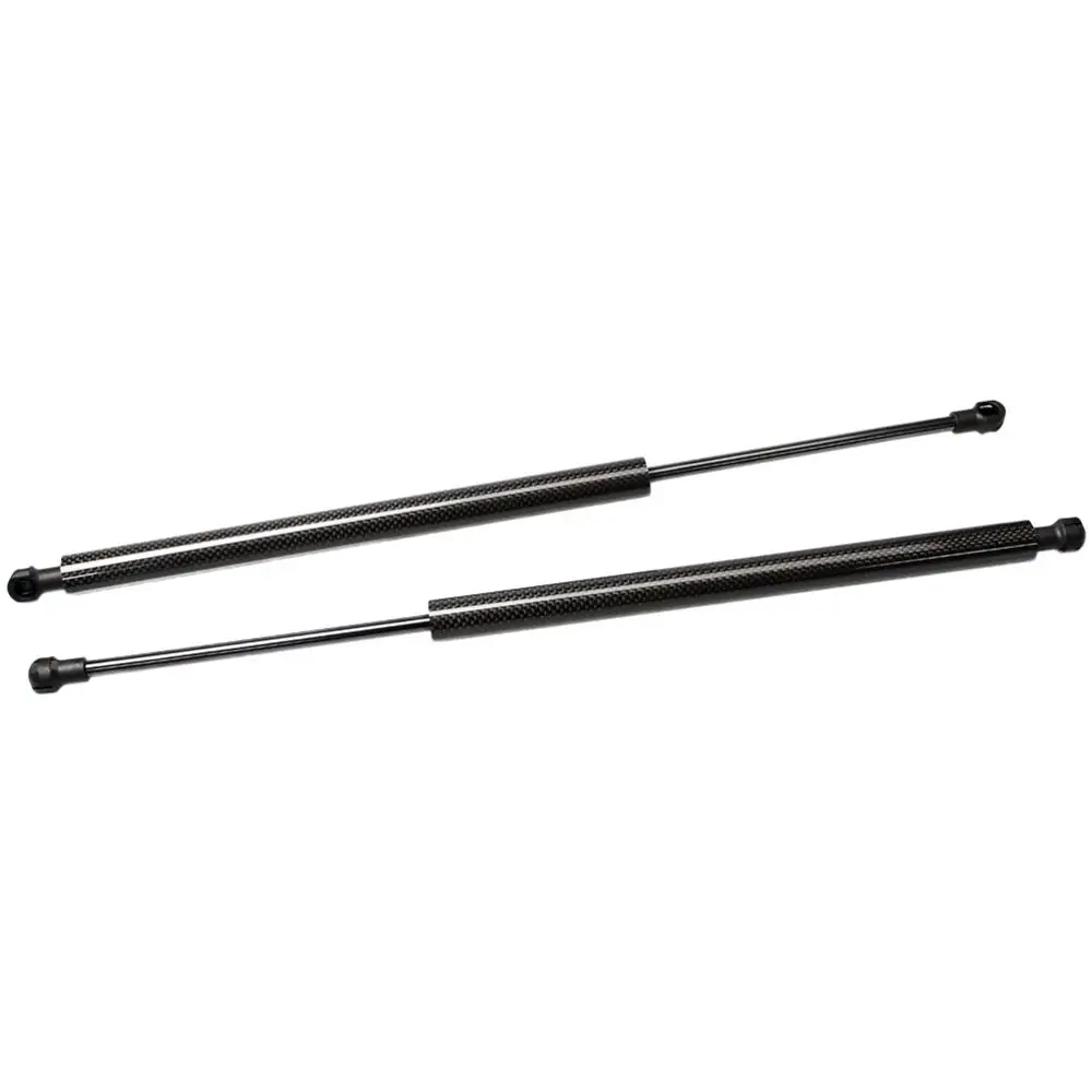 Black Carbon Fiber Для LEXUS IS220 2005-2013 для LEXUS IS SportCross 200 300 для LEXUS IS I передний капот газовые стойки амортизатор подъем поддержка 456 мм - Цвет: Black Carbon Fiber