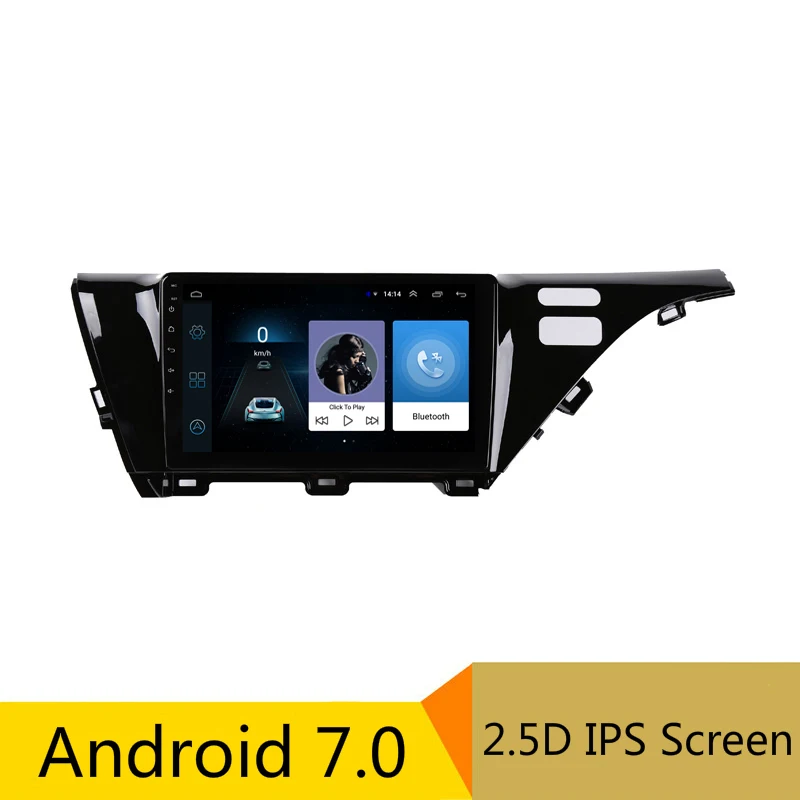 

10" 2.5D IPS Android 7.0 Car DVD Multimedia Player GPS For toyota camry 2017 2018 audio radio stereo navigation