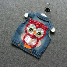 Spring Autumn Children Girls Fashion font b Clothing b font font b kids b font Owl