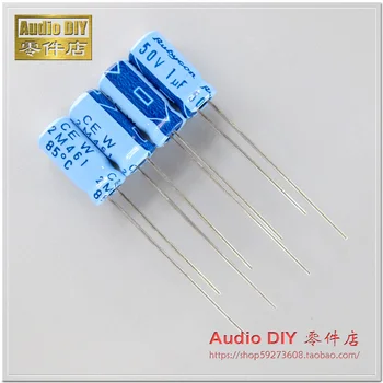 

2019 hot sale 30PCS Rubycon Old Sky Blue TWSS (CEW) series 1uF/50V electrolytic capacitors free shipping