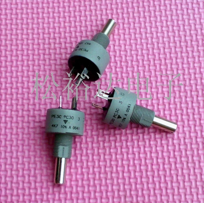 

[BELLA]Israel VISHAY Vishay - Si Fenni PE30 PC30 4.7K 4K7 10% top- Single volume potentiometer--2pcs/lot