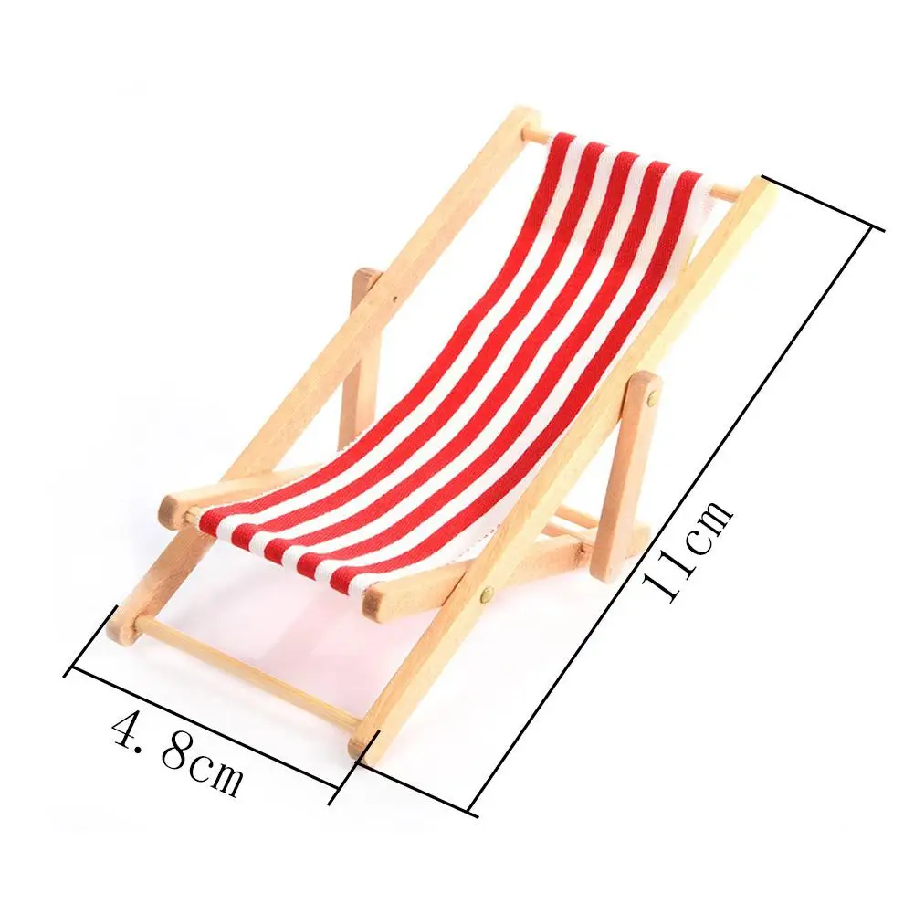 RCtown Simulate Recliner Beach Sunbathing Chair Kids Dollhouse Miniature Toy Gift Decoration zk30 RCtown Simulate Recliner Beach Sunbathing Chair Kids Dollhouse Miniature Toy Gift Decoration zk30
