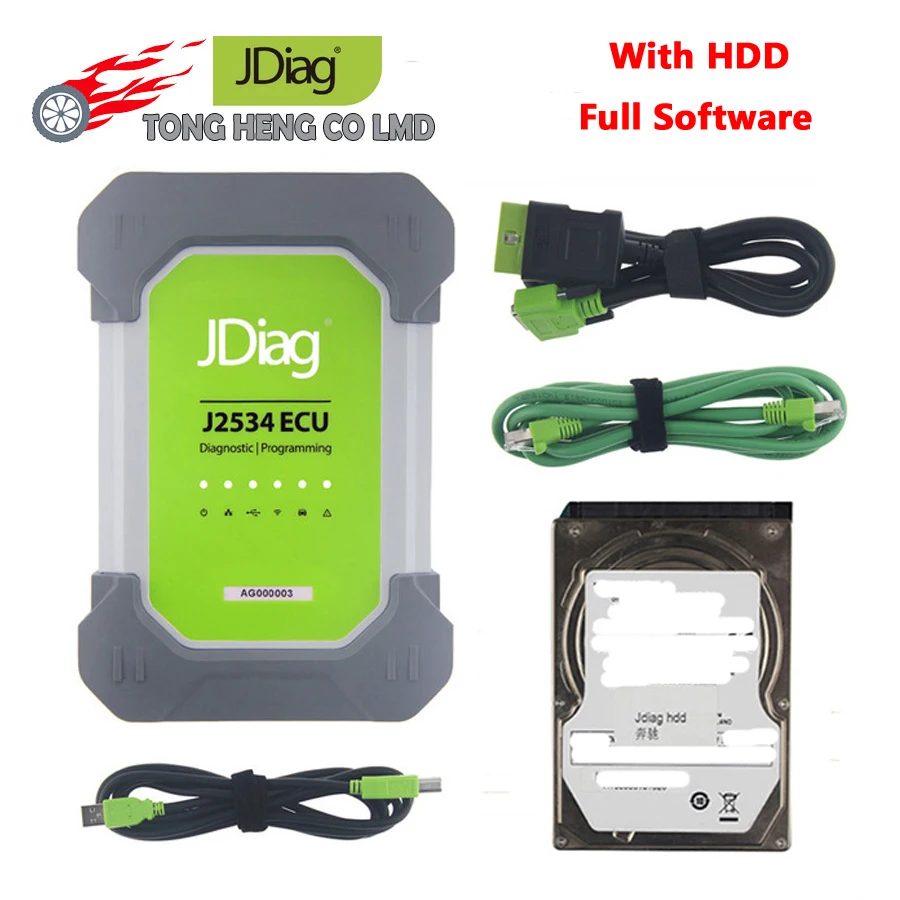 

Original JDiag Elite II Pro With Full Software J2534 Professional ECU Programmer Tool Auto Diagnostic&ECU Scanner Tool
