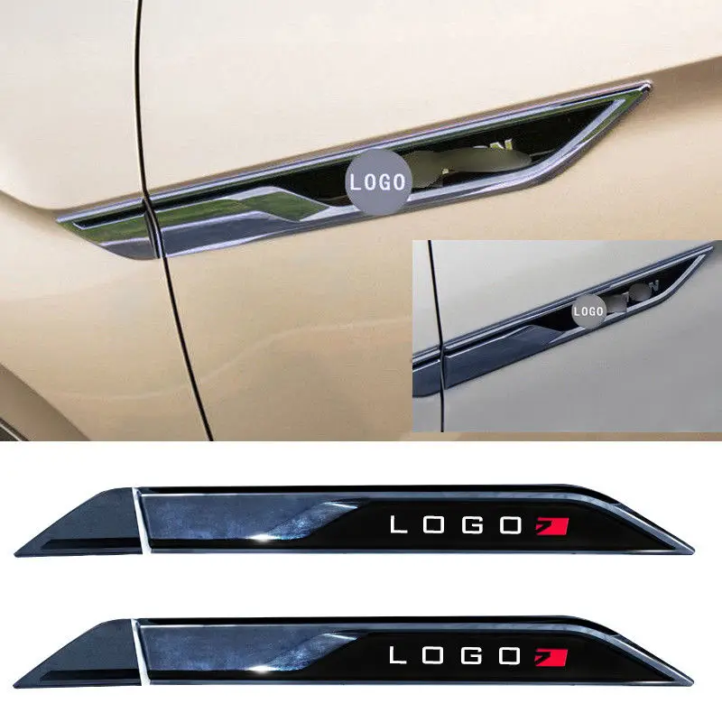 For Volkswagen Atlas 17-18 ABS Side Air Vent Hood Intake Fender Decoration Trim Exterior Parts For Volkswagen Atlas 17-18 ABS Side Air Vent Hood Intake Fender Decoration Trim Exterior Parts