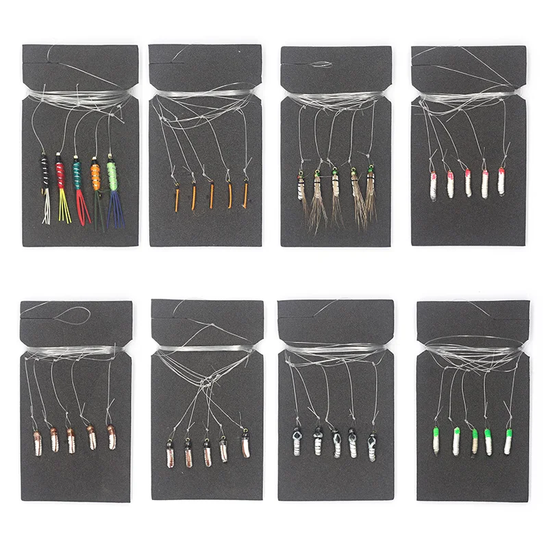 

Rigs Fishing Hooks Fishing Lure Fish Skin Shrimp Sabiki Bait Flasher Rig For Perch Coregon Fera TELMONT